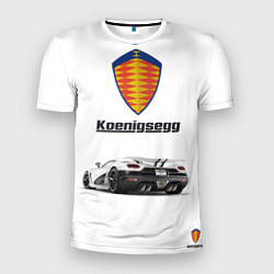 Мужская спорт-футболка Koenigsegg