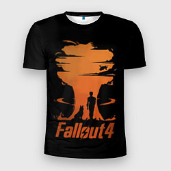 Футболка спортивная мужская Fallout 4, цвет: 3D-принт