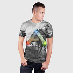 Футболка спортивная мужская Ark Survival Evolved, цвет: 3D-принт — фото 2