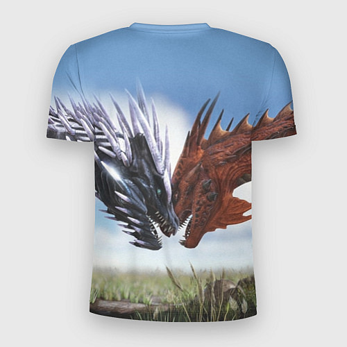 Мужская спорт-футболка Ark Survival Evolved / 3D-принт – фото 2