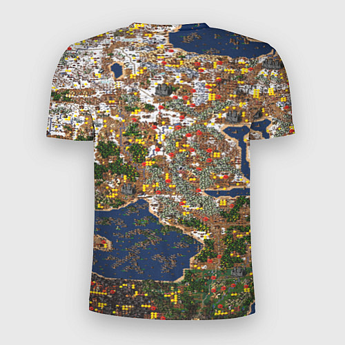 Мужская спорт-футболка Герои 3 Карта / 3D-принт – фото 2