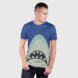 Футболка спортивная мужская IKEA Shark, цвет: 3D-принт — фото 2