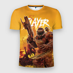 Мужская спорт-футболка Doom Slayer