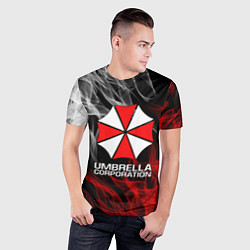 Футболка спортивная мужская UMBRELLA CORP, цвет: 3D-принт — фото 2