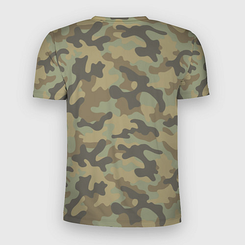 Мужская спорт-футболка Дачные Войска - камуфляж / 3D-принт – фото 2