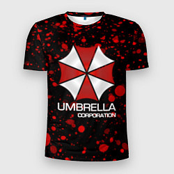 Футболка спортивная мужская UMBRELLA CORP, цвет: 3D-принт