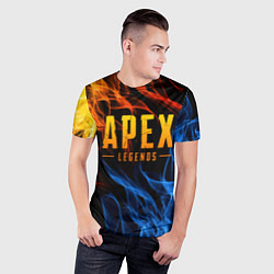 Футболка спортивная мужская APEX LEGENDS, цвет: 3D-принт — фото 2