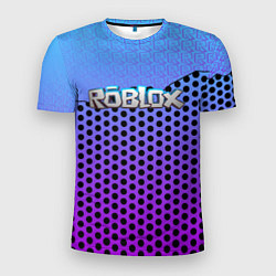 Мужская спорт-футболка Roblox Gradient Pattern