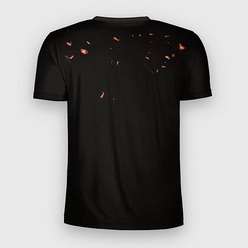 Мужская спорт-футболка Пламенная бригада пожарных / 3D-принт – фото 2