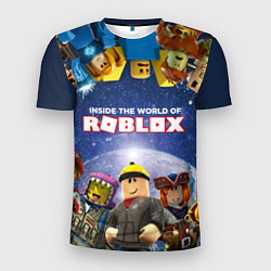 Футболка спортивная мужская ROBLOX, цвет: 3D-принт