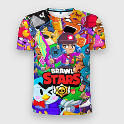 Мужская спорт-футболка BRAWL STARS BIBI