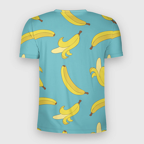 Мужская спорт-футболка Банановый дождь / 3D-принт – фото 2