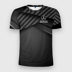 Футболка спортивная мужская Mercedes-AMG, цвет: 3D-принт
