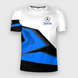 Футболка спортивная мужская Mercedes-AMG, цвет: 3D-принт