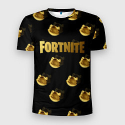 Мужская спорт-футболка Fortnite gold