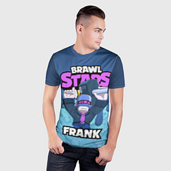 Футболка спортивная мужская BRAWL STARS FRANK, цвет: 3D-принт — фото 2