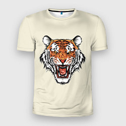 Мужская спорт-футболка Тигр