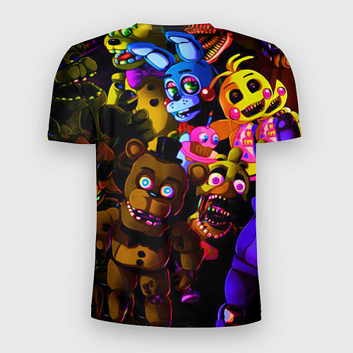 Мужская спорт-футболка Five Nights At Freddy's / 3D-принт – фото 2