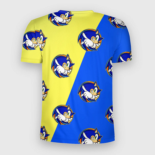 Мужская спорт-футболка Sonic - Соник / 3D-принт – фото 2