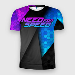 Футболка спортивная мужская Need for Speed, цвет: 3D-принт