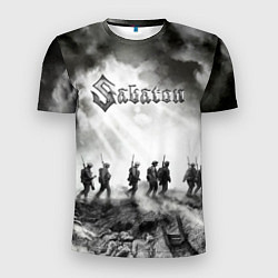 Футболка спортивная мужская Sabaton, цвет: 3D-принт