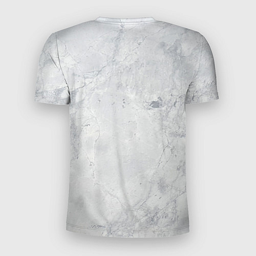 Мужская спорт-футболка Мрамор / 3D-принт – фото 2
