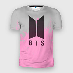 Футболка спортивная мужская BTS, цвет: 3D-принт