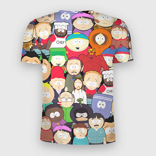 Мужская спорт-футболка South Park персонажи / 3D-принт – фото 2