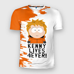 Мужская спорт-футболка Кенни вечно живой!