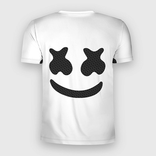 Мужская спорт-футболка Marshmello Спина / 3D-принт – фото 2