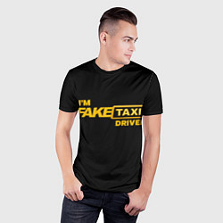 Футболка спортивная мужская Fake Taxi, цвет: 3D-принт — фото 2