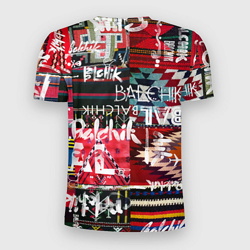 Мужская спорт-футболка Balchik pattern / 3D-принт – фото 2