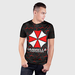 Футболка спортивная мужская UMBRELLA CORP, цвет: 3D-принт — фото 2