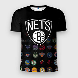 Мужская спорт-футболка Brooklyn Nets 1