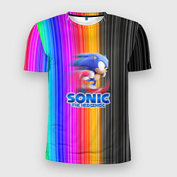 Футболка спортивная мужская SONIC 2020, цвет: 3D-принт