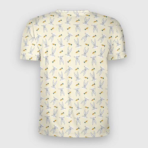 Мужская спорт-футболка Багз Банни паттерн / 3D-принт – фото 2
