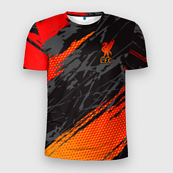 Футболка спортивная мужская Liverpool F C, цвет: 3D-принт