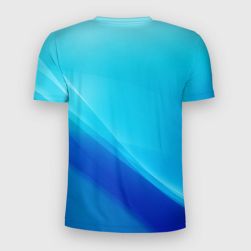 Мужская спорт-футболка Волна / 3D-принт – фото 2