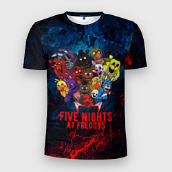 Футболка спортивная мужская Five Nights At Freddys, цвет: 3D-принт