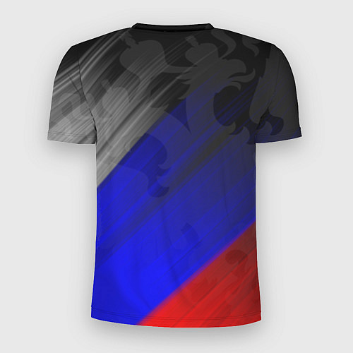 Мужская спорт-футболка РОССИЯ / 3D-принт – фото 2
