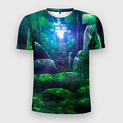 Мужская спорт-футболка Дорога в храм