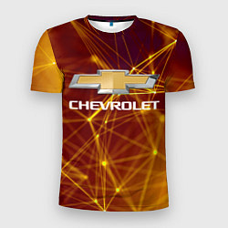 Футболка спортивная мужская Chevrolet, цвет: 3D-принт