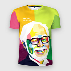 Мужская спорт-футболка Hayao Miyazaki