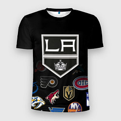 Мужская спорт-футболка NHL Los Angeles Kings