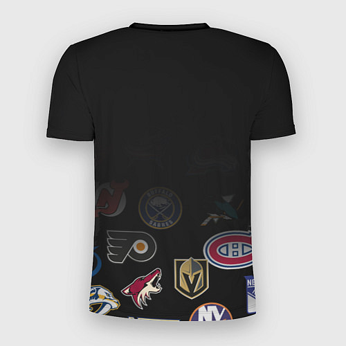 Мужская спорт-футболка NHL Boston Bruins Z / 3D-принт – фото 2