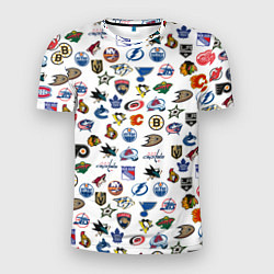 Футболка спортивная мужская NHL PATTERN Z, цвет: 3D-принт