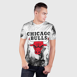 Футболка спортивная мужская CHICAGO BULLS, цвет: 3D-принт — фото 2