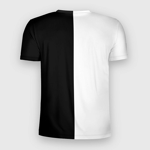 Мужская спорт-футболка BLACK & WHITE / 3D-принт – фото 2