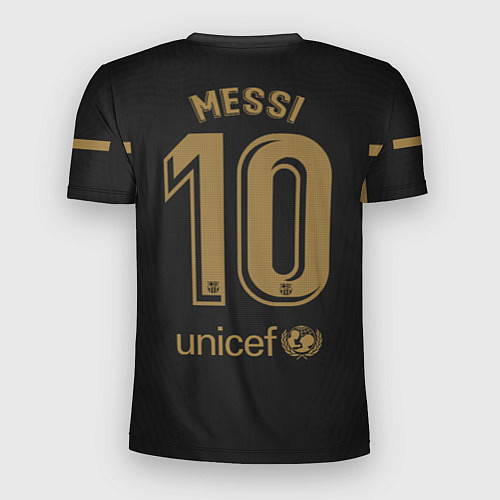 Мужская спорт-футболка Messi away 20-21 / 3D-принт – фото 2