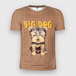 Мужская спорт-футболка Большой пёс